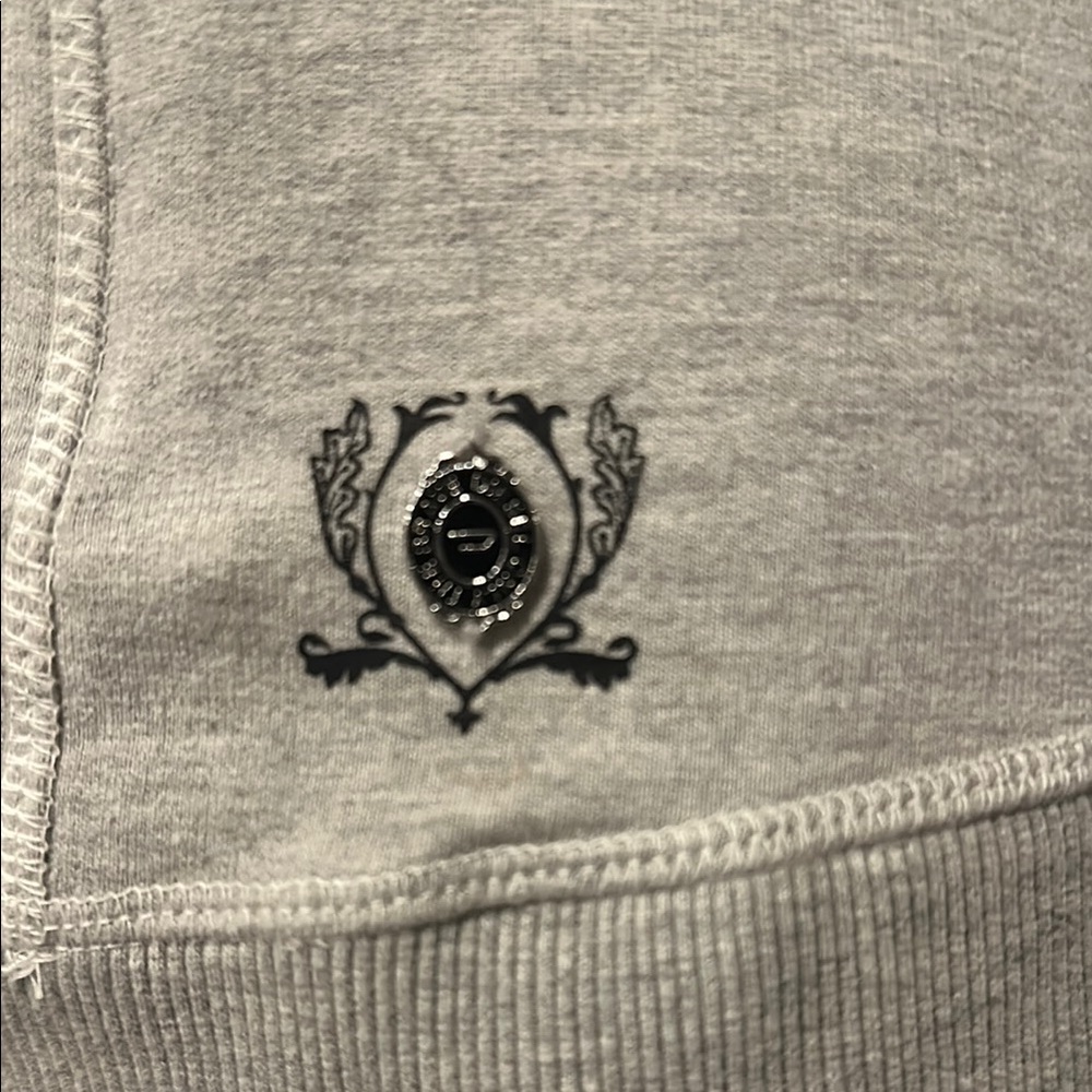Diesel Women's Gray Zip-Up Hoodie - Picture 2 of 3